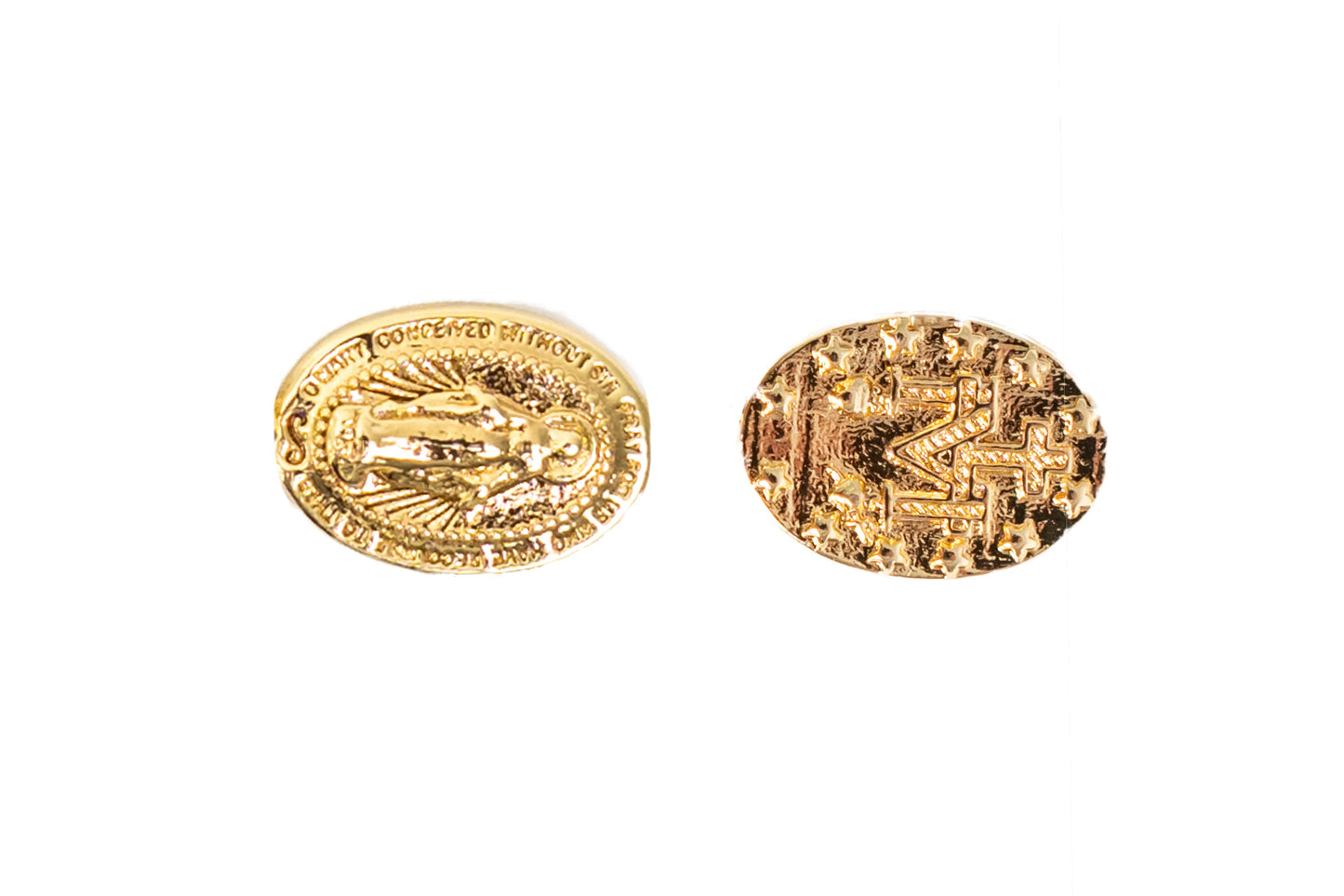 Miraculous Medal Gold Plated Bracelet